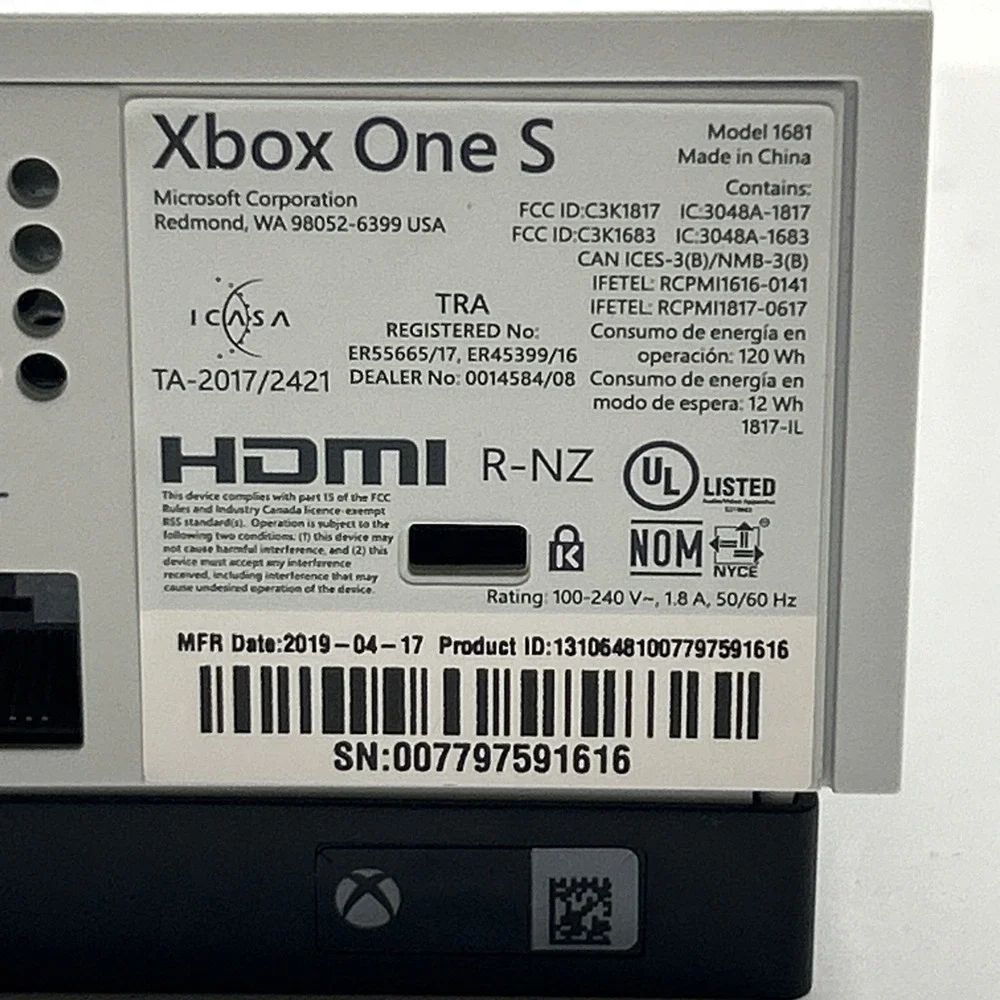 Microsoft xbox one
